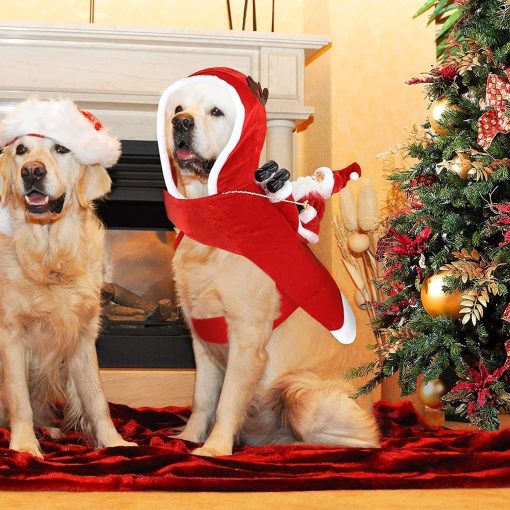Pet Santa Christmas Costumes
