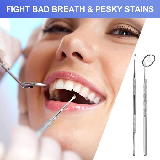 Teeth Cleaning Tools with Dental Mirror